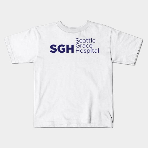 SGH Seattle Grace Hospital Kids T-Shirt by tvshirts